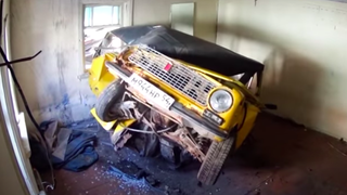 Russians Assemble A Car Inside A Tiny Room And Then Try Extracting It Through A Window